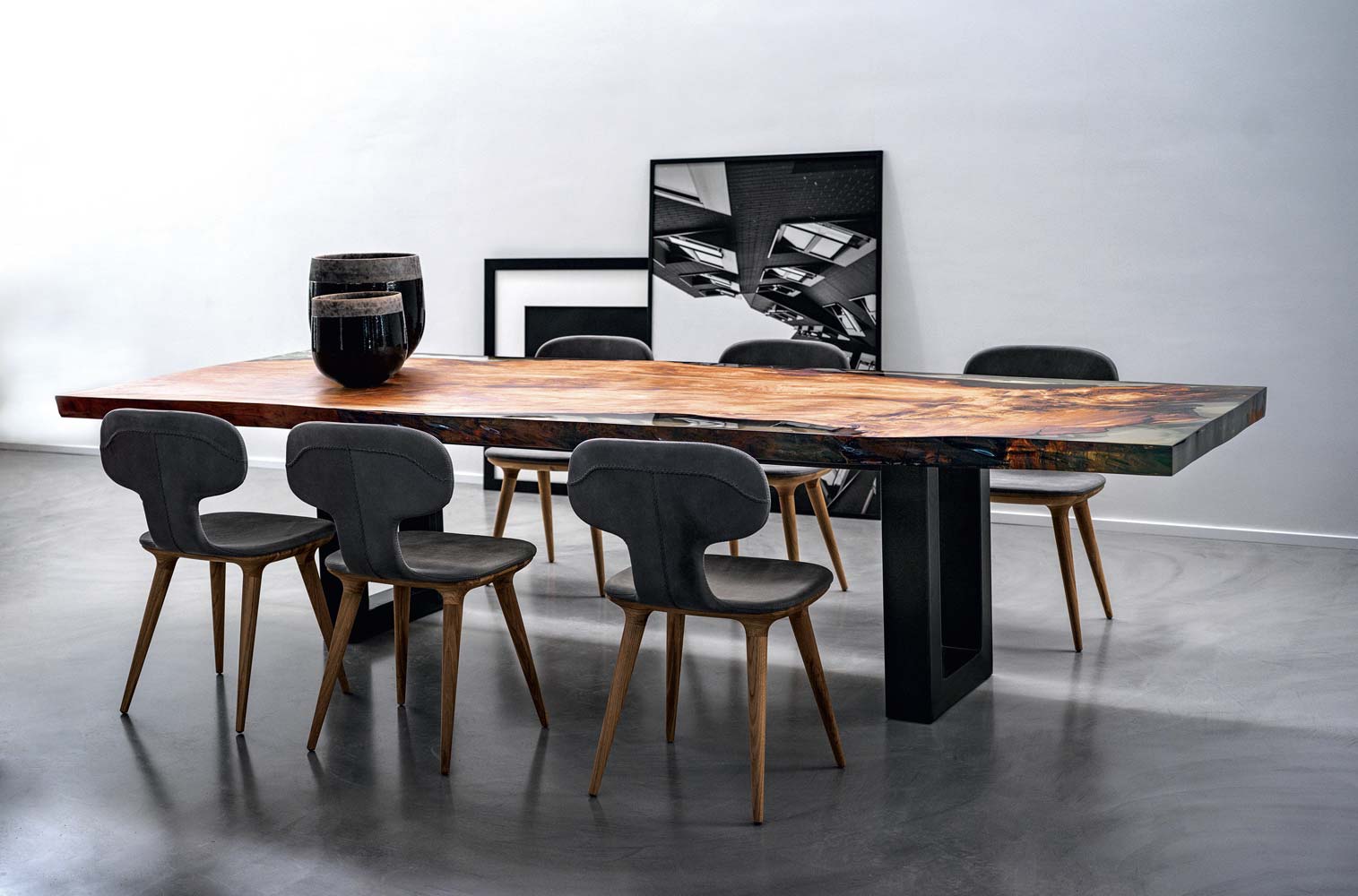 Tavoli in legno massello di design Made in Italy Gallery 2
