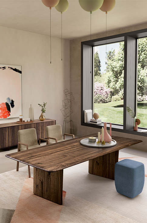 Un design che celebra la materia