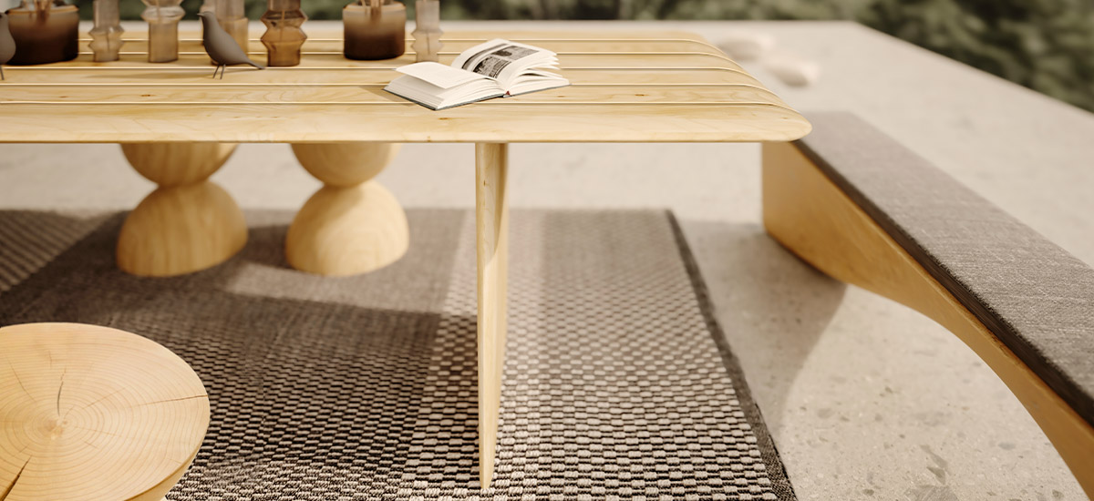 Un design che celebra la materia