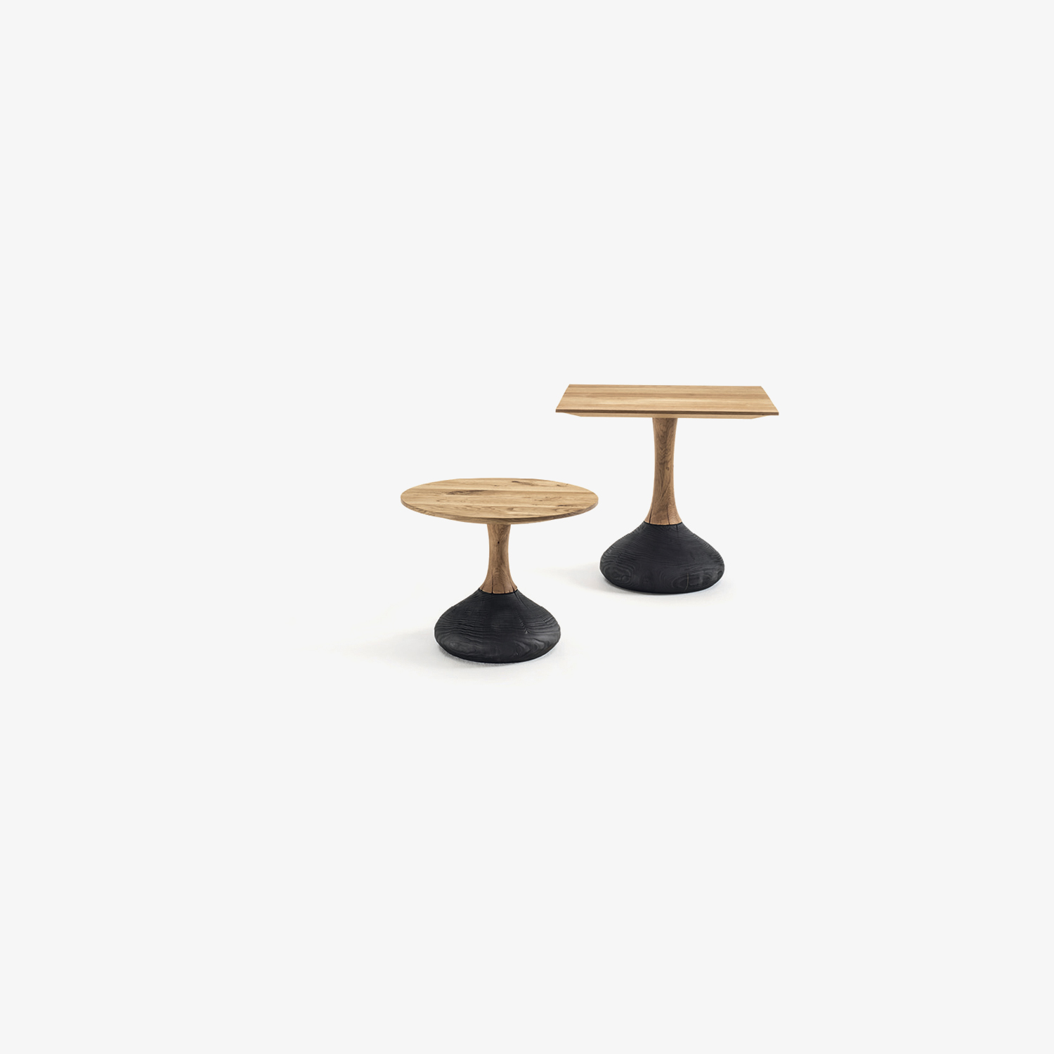 DECANT SMALL TABLE ROUND & SQUARED